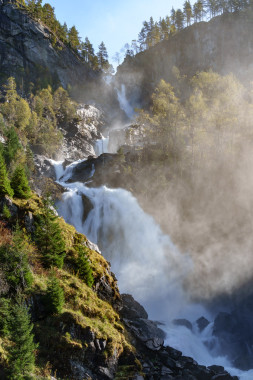 Låtefossen Wasserfall | Vestland