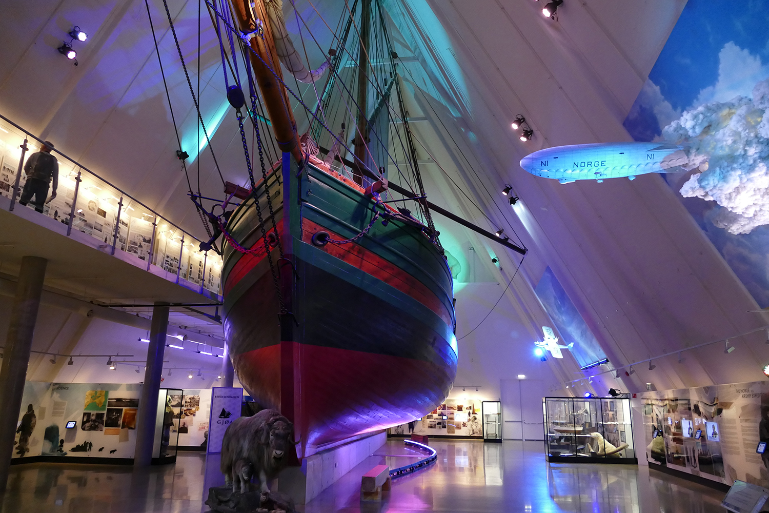 Fram, le navire d'expédition polaire de Roald Amundsen