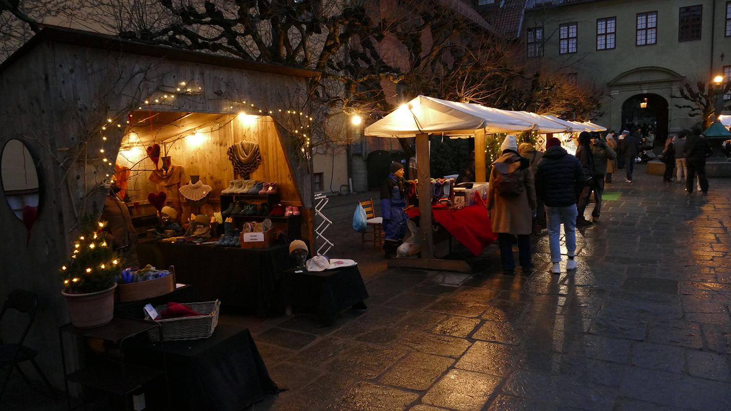 Marché de Noël au Norsk Folkemuseum à Oslo