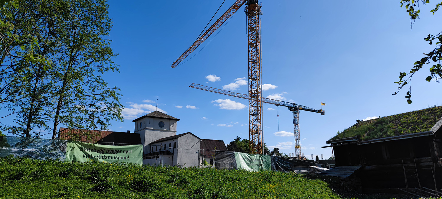 Le musée des bateaux vikings en travaux