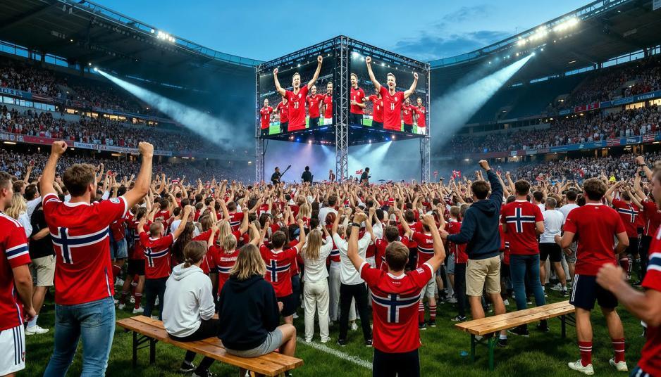 Le stade Ullevaal accueillera des dizaines de milliers de supporters norvégiens pendant la Coupe du monde.