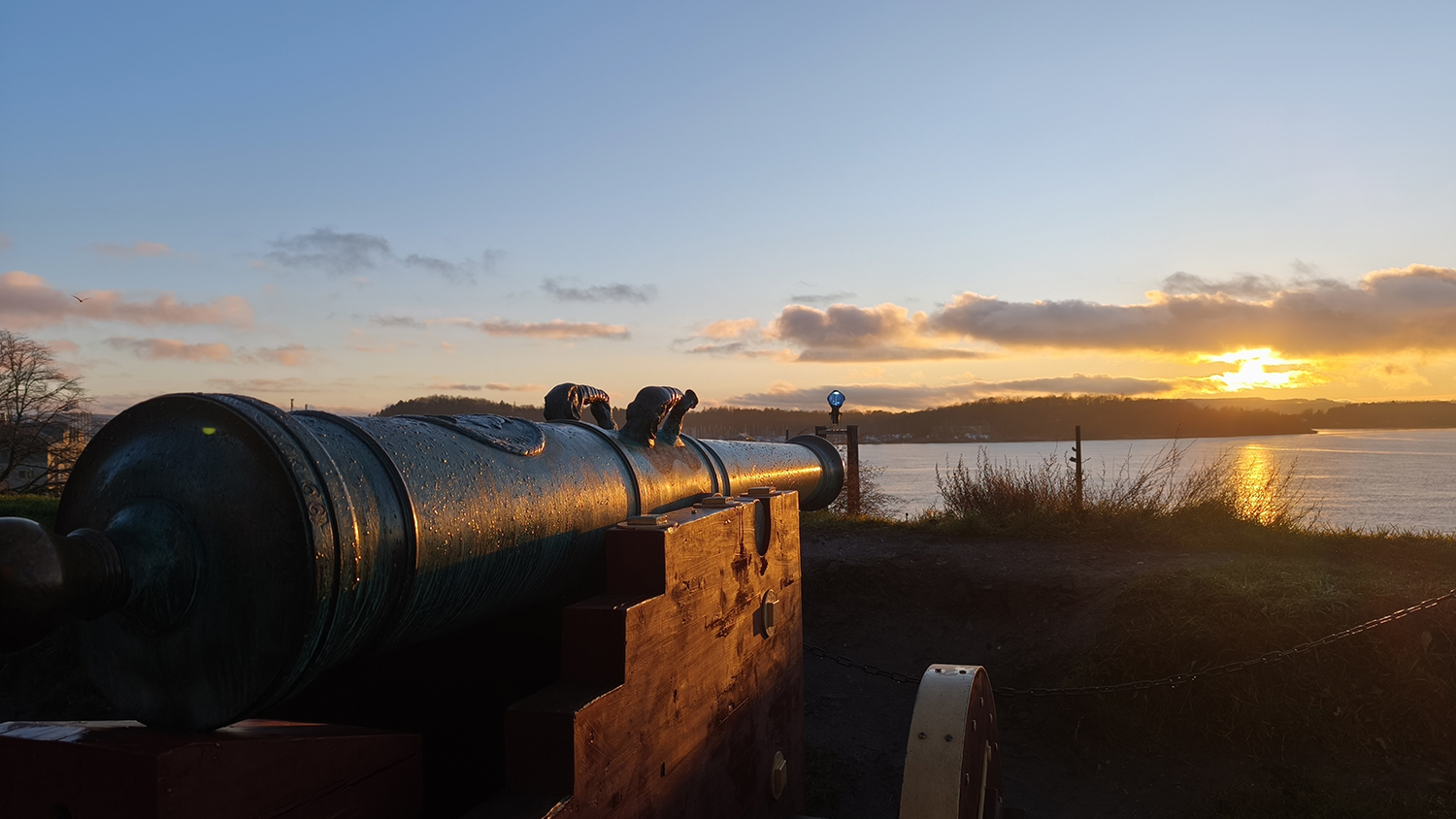 La Forteresse d'Akershus et ses canons 